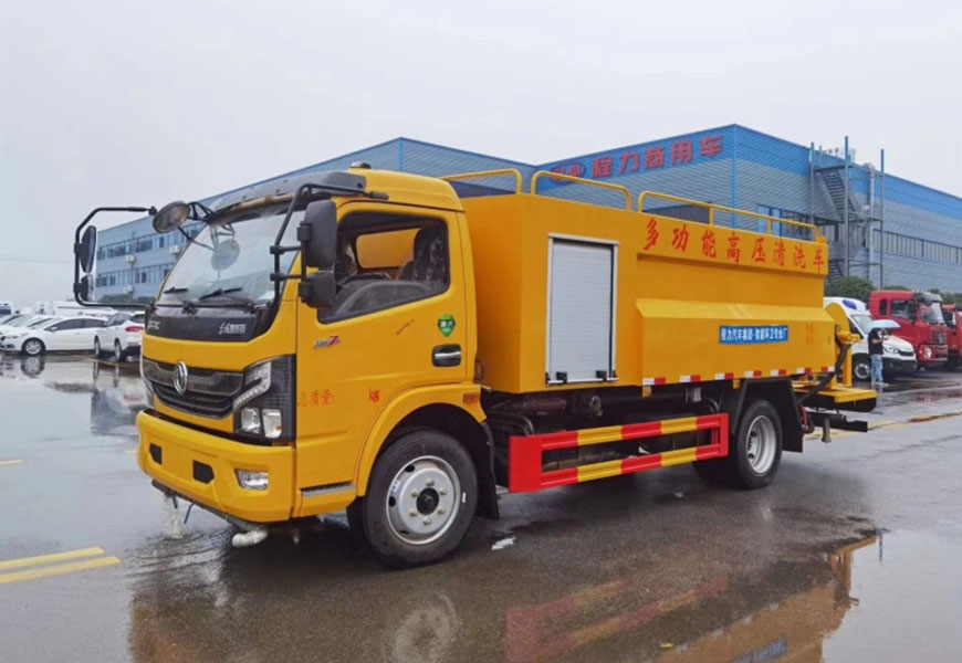 國六東風大多利卡管道疏通清洗車